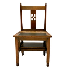 Jac. van den Bosch 't Binnenhuis Art Deco Library Chair or Library Steps, 1916